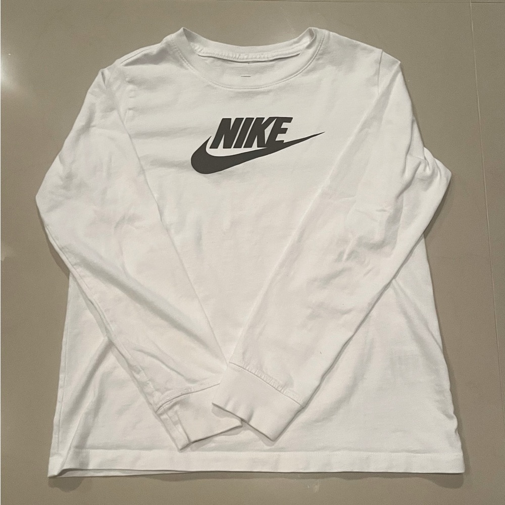 NIKE the tee in white - youth Large
